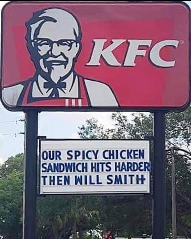Shangrala's Funny Fast Food Signs