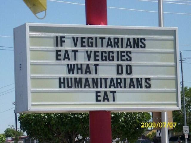 Shangrala's Funny Fast Food Signs