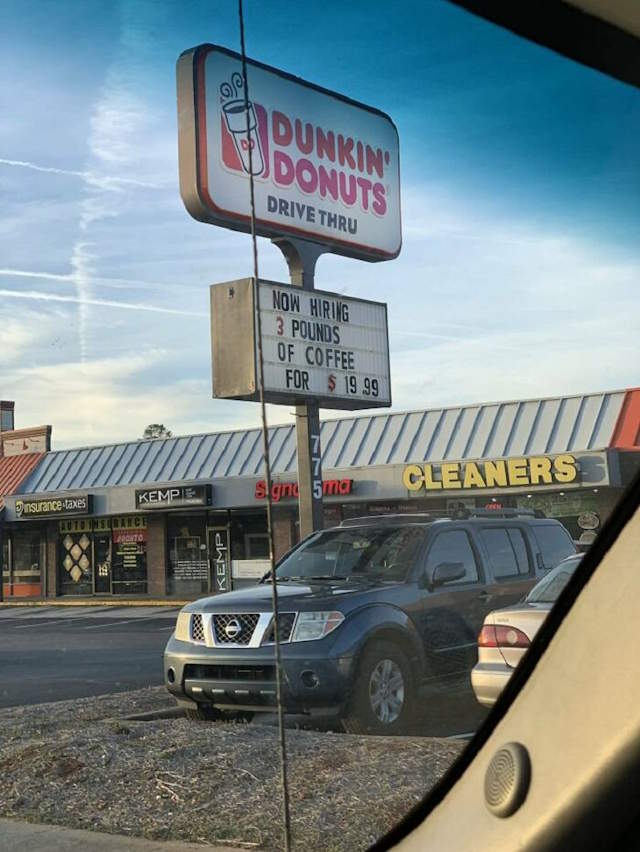 Shangrala's Funny Fast Food Signs