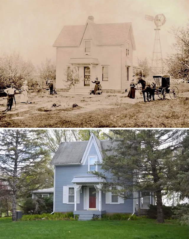 Shangrala's Places Then And Now